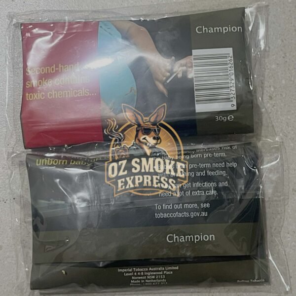 champion ruby tobacco 30g australia – buy online RYO rolling tobacco