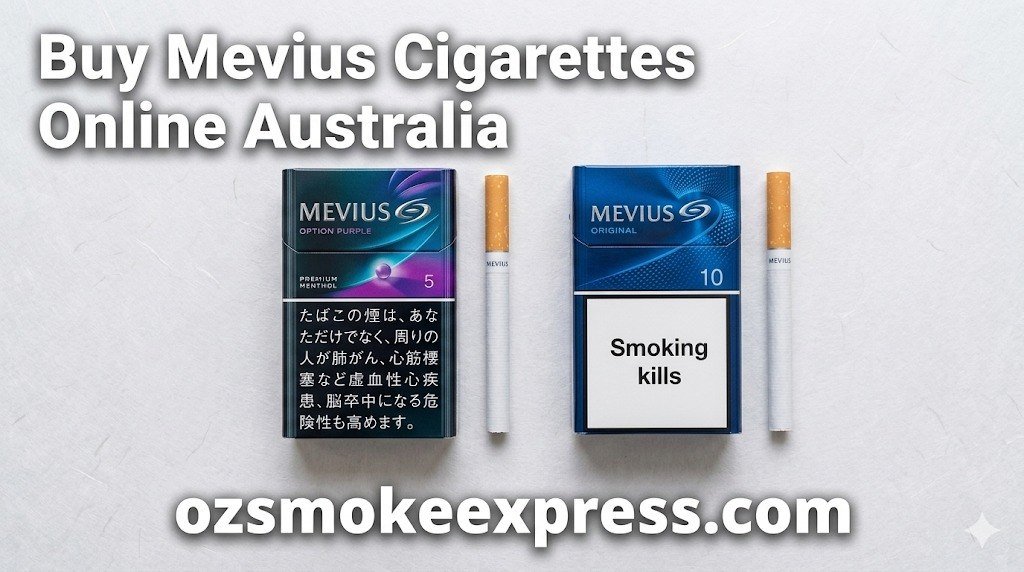Buy Mevius cigarettes online Australia – genuine Japanese imported Mevius Purple Blue 10 fast delivery
