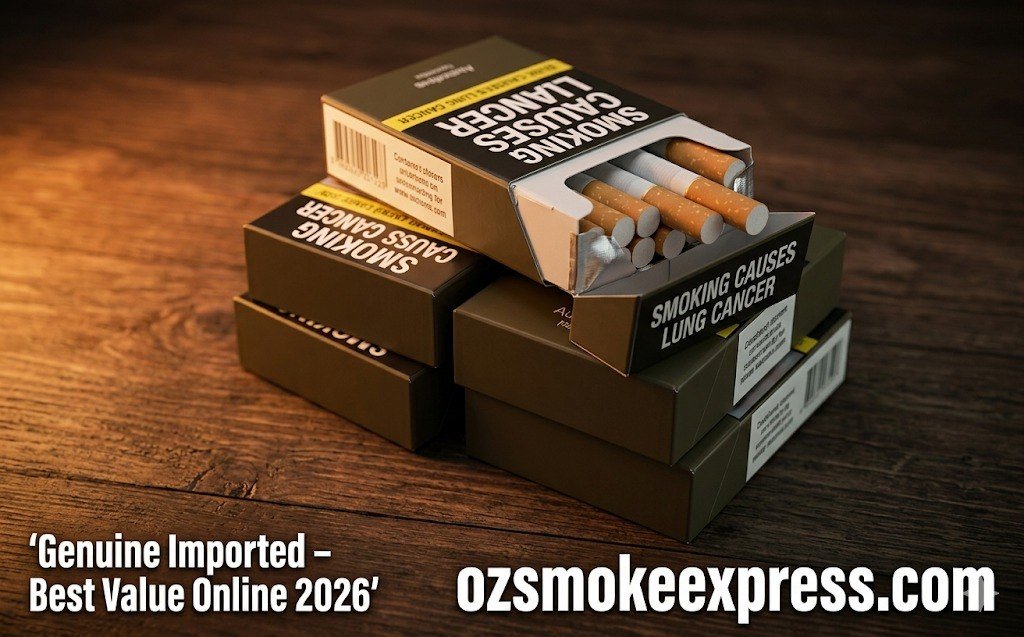 Cheap cigarettes online Australia 2026 – genuine imported smokes best value at Oz Smoke Express