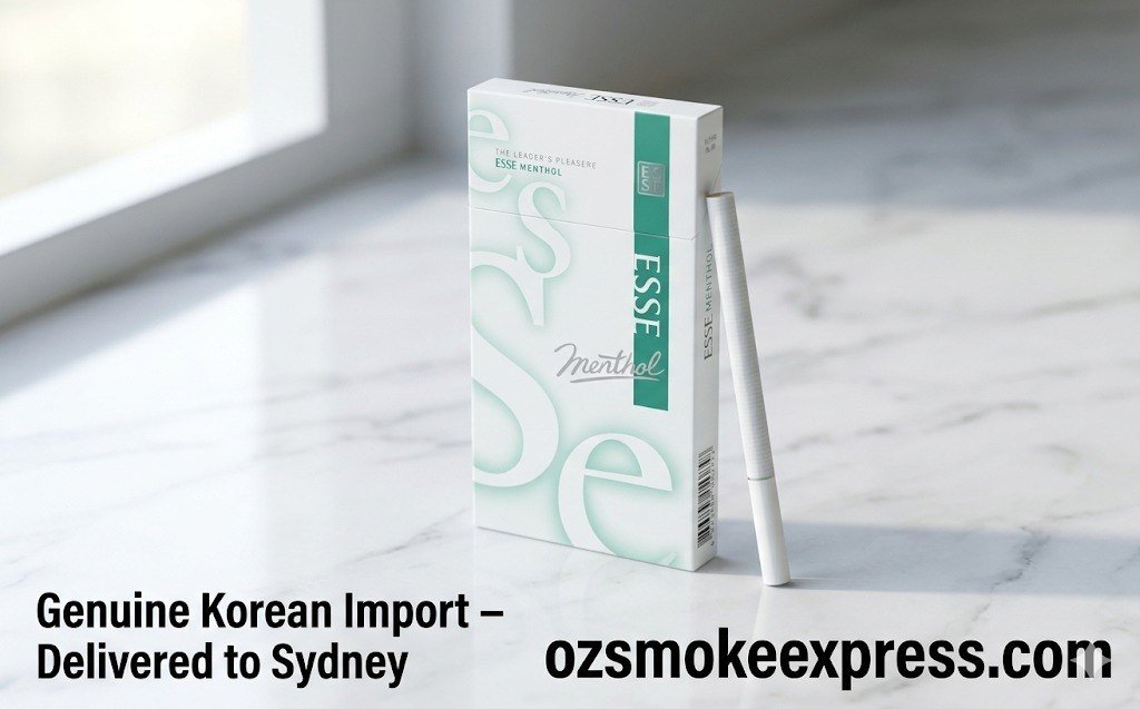 Esse cigarettes Sydney – genuine imported Korean Esse slim menthol available online at Oz Smoke Express NSW