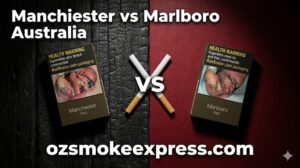 Manchester vs Marlboro Australia – honest comparison taste strength variety value Oz Smoke Express