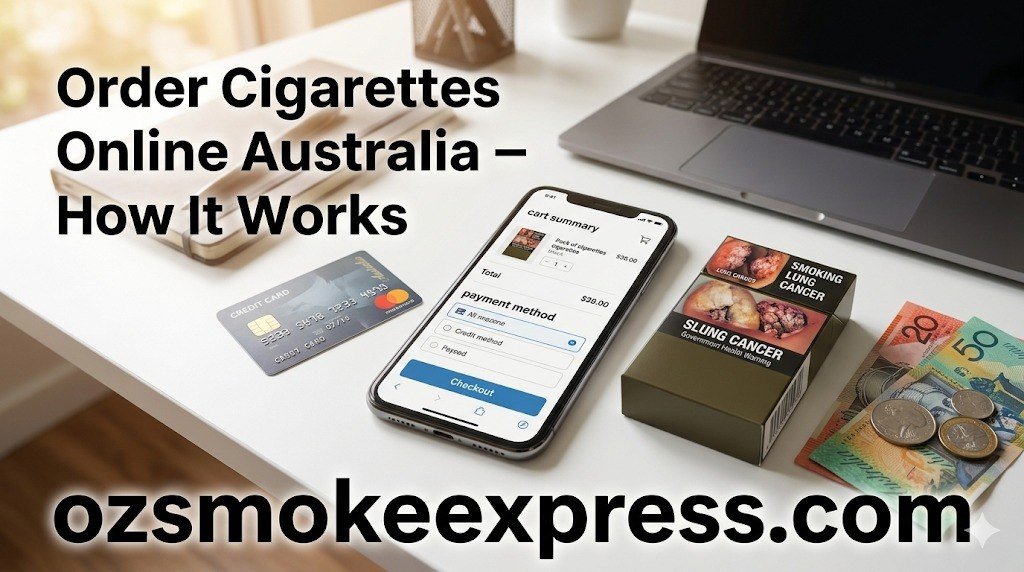 Order cigarettes online Australia – step by step guide how it works payment delivery Oz Smoke Express