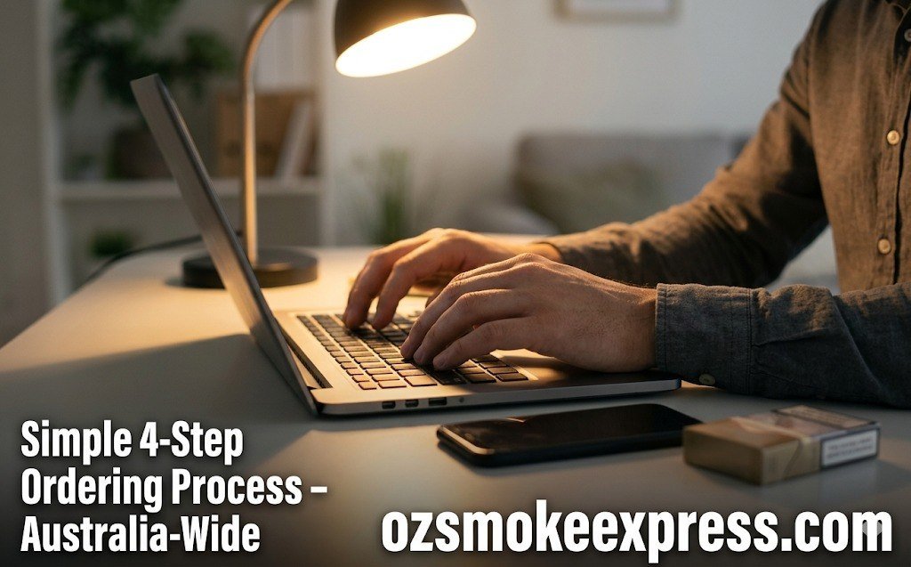 How to order cigarettes online Australia – simple step by step process at Oz Smoke Express