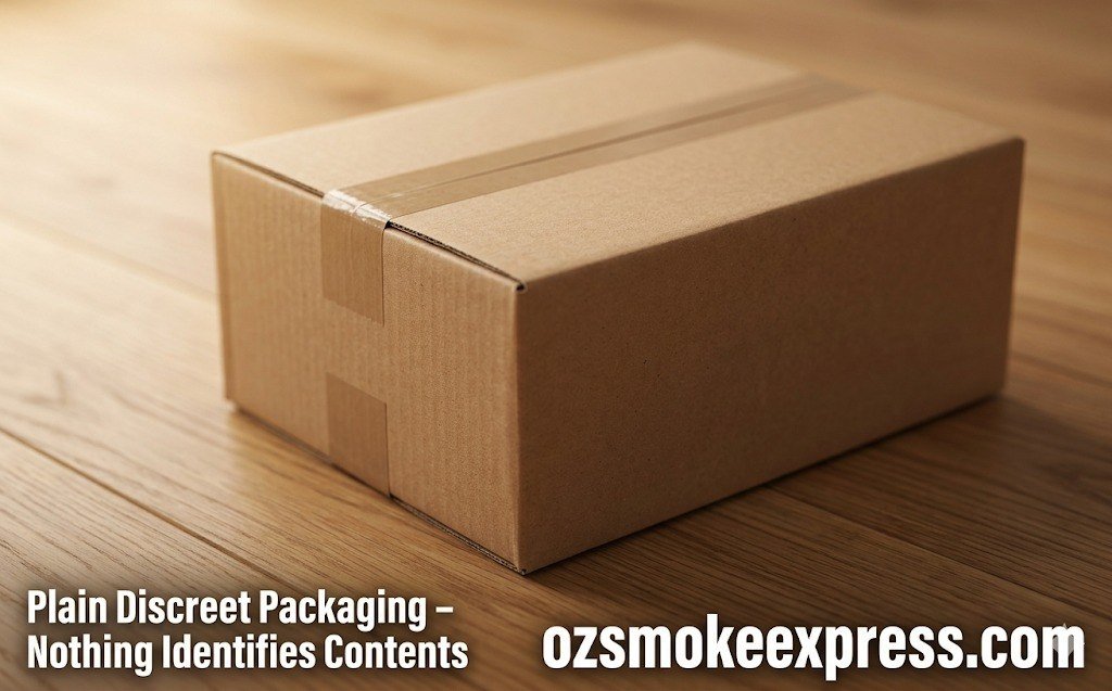 Cigarette home delivery Australia – plain discreet packaging nothing visible outside Oz Smoke Express