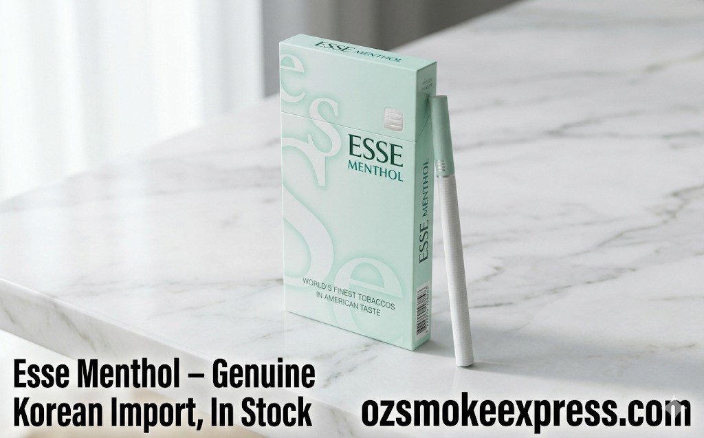 Esse Menthol cigarettes Australia – genuine Korean slim menthol at Oz Smoke Express