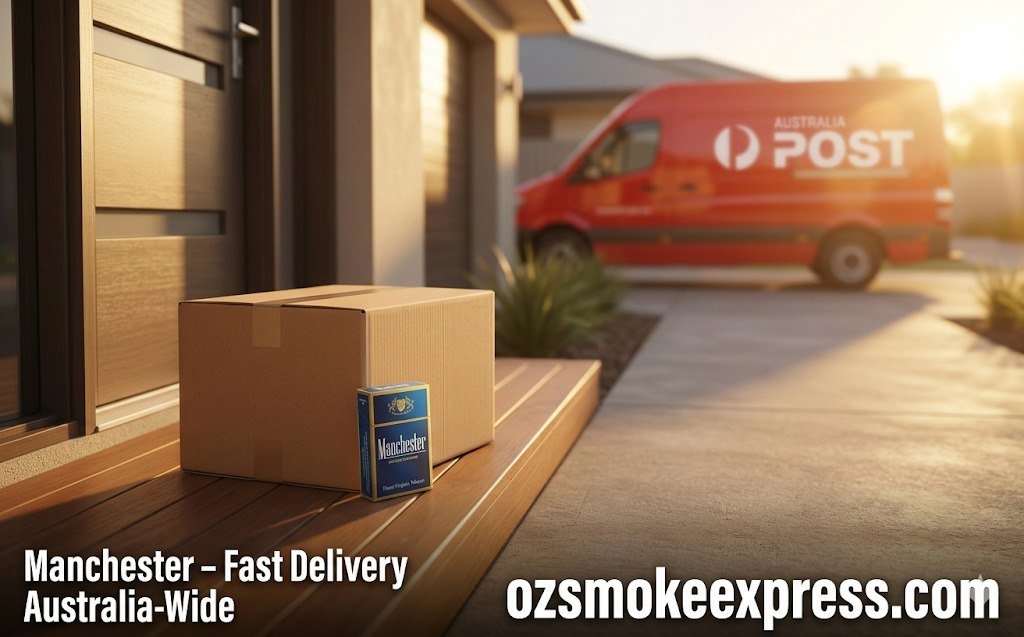 Manchester cigarettes carton delivery Australia – 10 pack carton best value per pack Oz Smoke Express