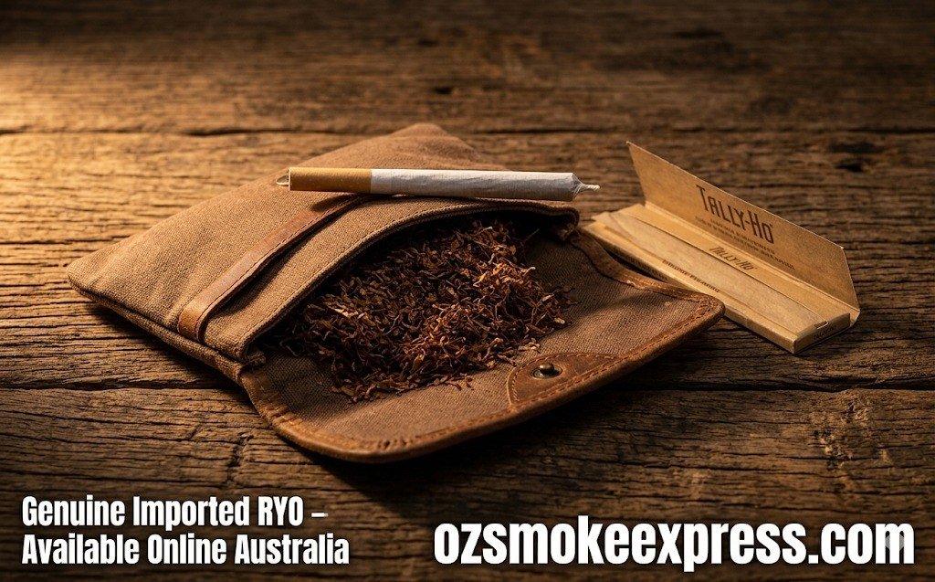 Rolling tobacco Australia – genuine imported RYO tobacco pouches available online at Oz Smoke Express