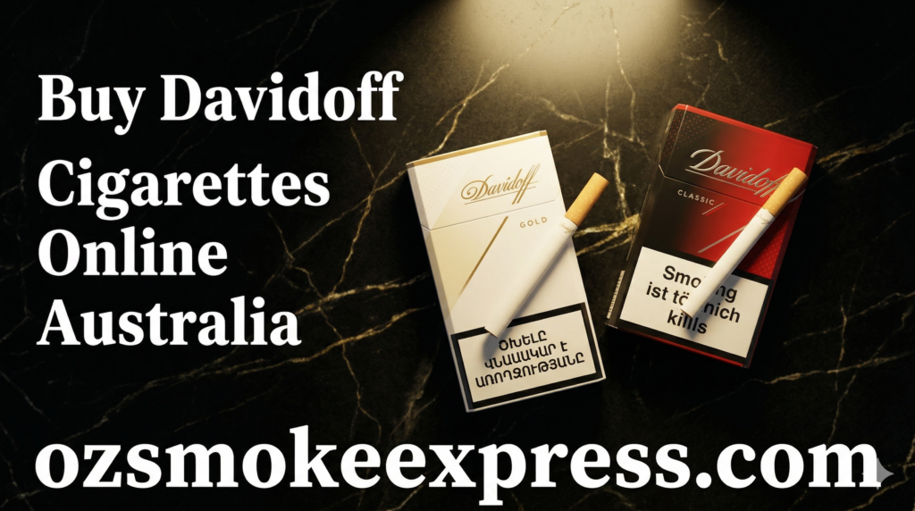 Buy Davidoff cigarettes online Australia – genuine imported Davidoff Classic Gold and Red