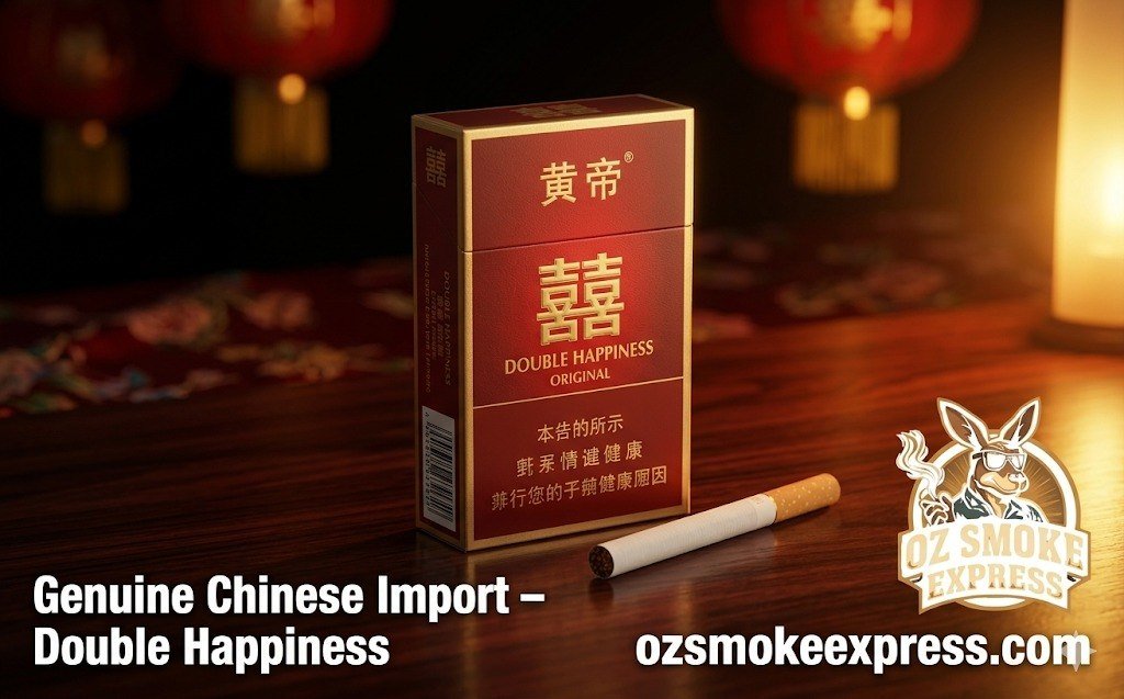 Double Happiness cigarettes Australia – genuine imported Chinese brand at Oz Smoke Express