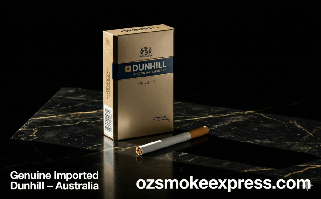 Dunhill cigarettes Australia – genuine premium British imported Blue and Red variants