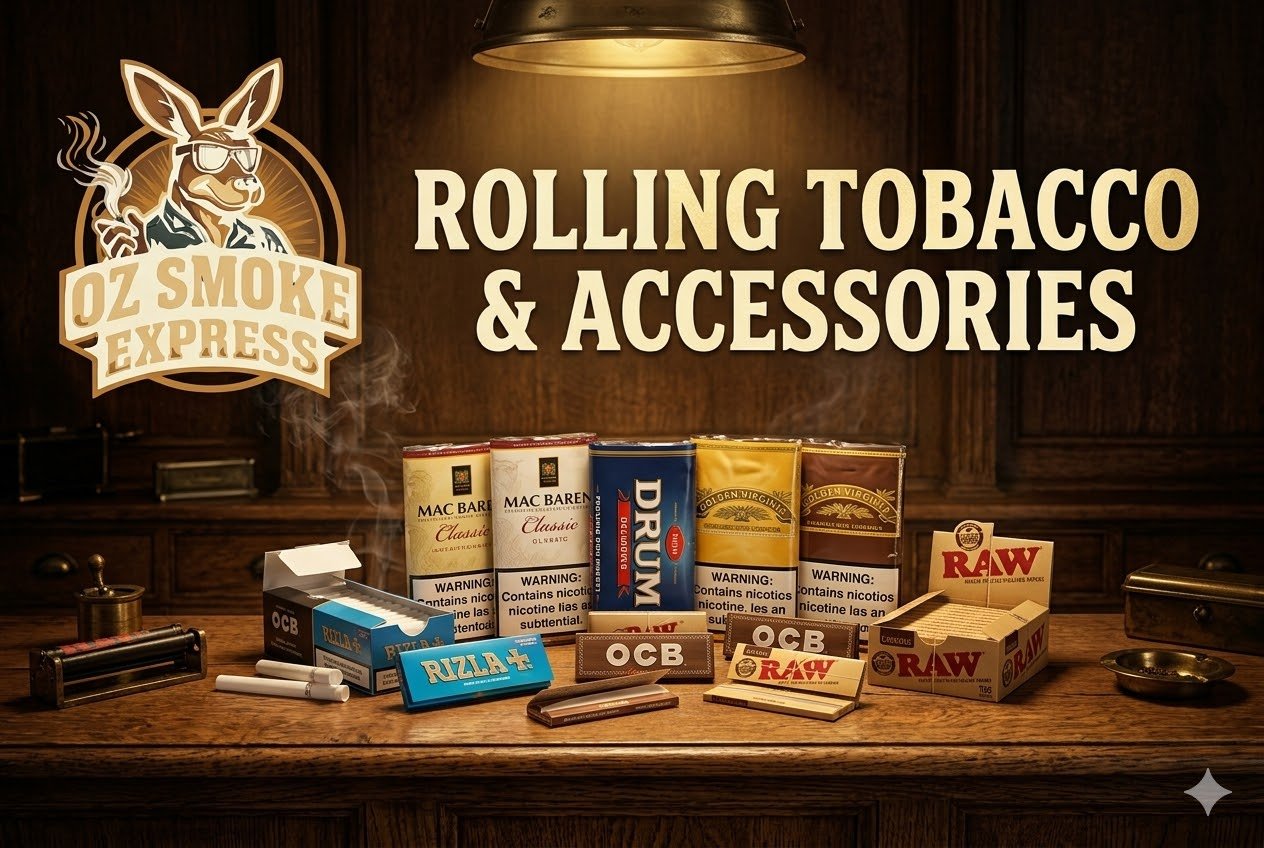 Rolling tobacco and accessories online Australia – Oz Smoke Express